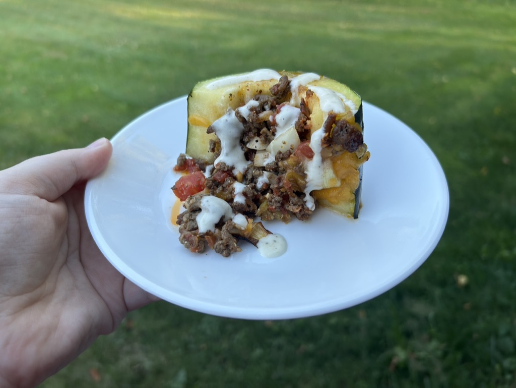 Stuffed Zucchini Boats