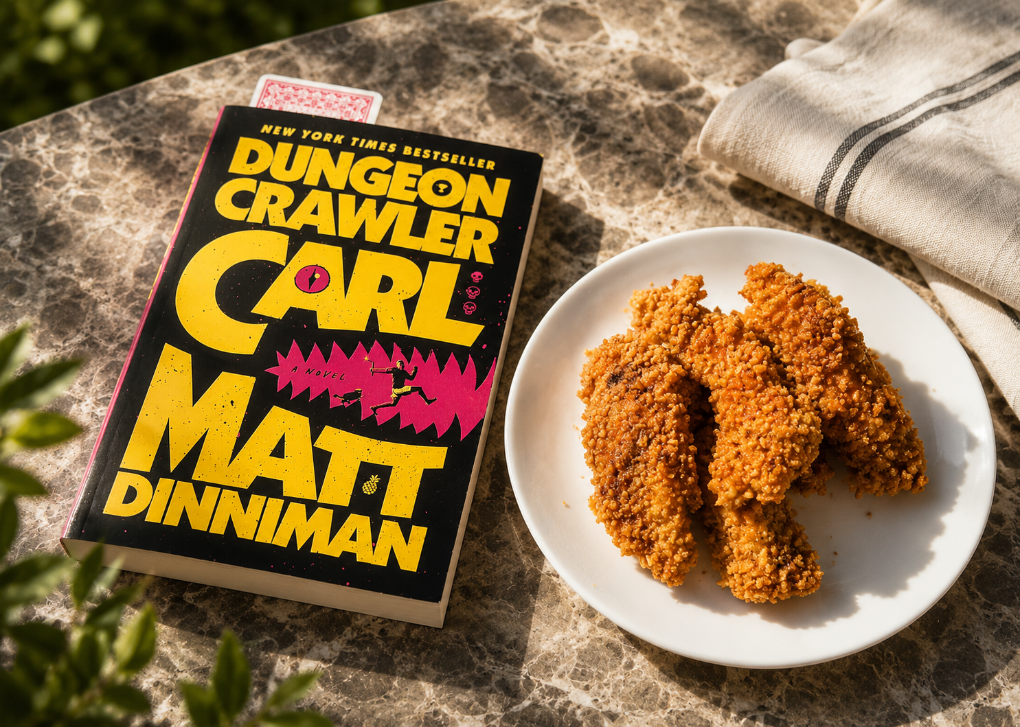 Dungeon Crawler Carl Inspired Sticky Chicken Fingers